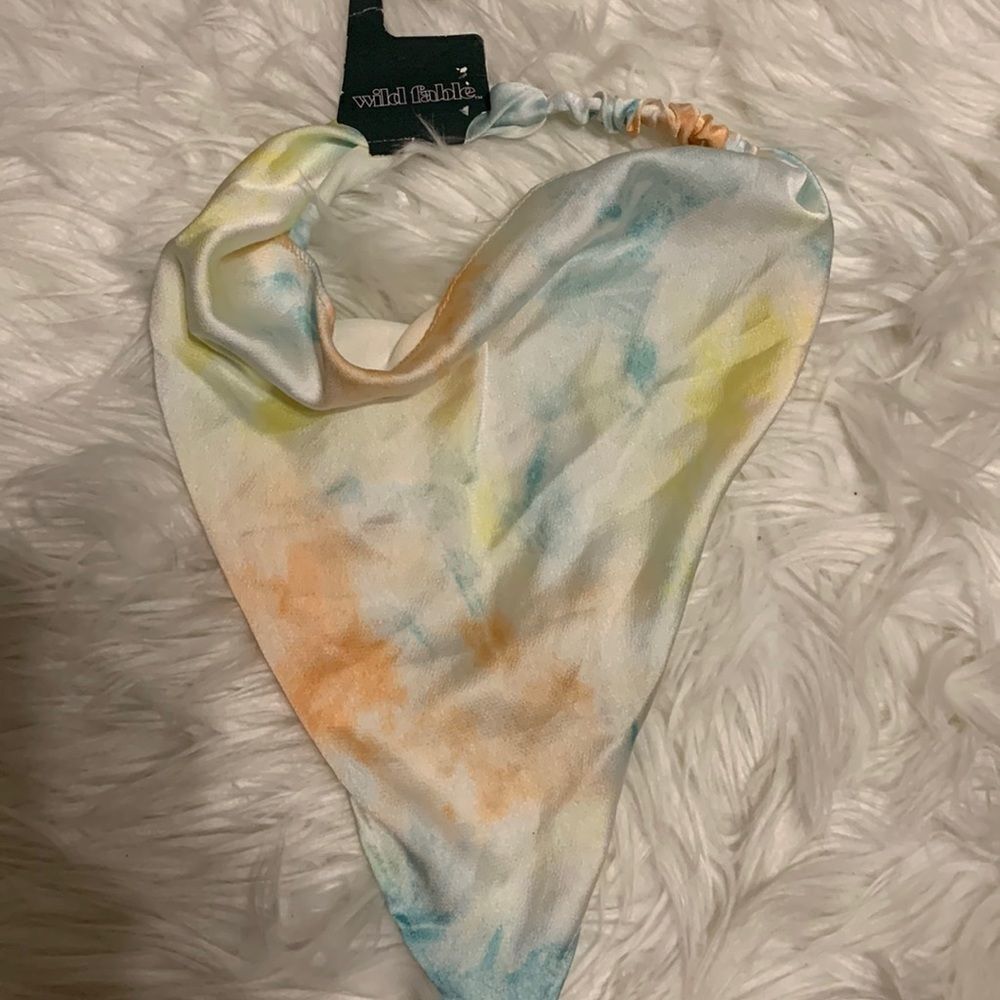Multicolor headband/bandanna. New with tags